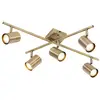 Image de Spot moderne bronze 5 lumières orientable