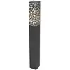 Image de Borne ext. moderne noire 90 cm IP44