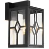 Image de Applique extérieure classique noire IP44