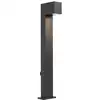 Image de Lampadaire extérieur moderne noir 65 cm IP44