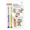 Image de Elmex Kit Dentaire Enfants 2 Brosses à Dents + 1 Dentifrice + 1 Gobelet Offert
