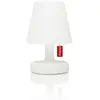 Image de Lampe à poser led rechargeable blanc h25cm blanc