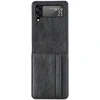 Image de imoshion Étui de télephone portefeuille Luxe Samsung Galaxy Z Flip 3 - Noir