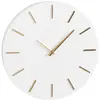Image de Horloge murale blanc aluminium h4xl35.5xl35.5cm