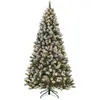 Image de Sapin de noël artificiel vert plastique h230xl122xl122cm