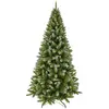 Image de Sapin de noël artificiel vert plastique h215xl117xl117cm
