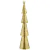 Image de Sapin de noël décoratif doré fer h68xl8xl14.5cm