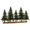Image de Sapin de noël décoratif vert plastique h40xl22xl80cm