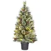 Image de Sapin de noël artificiel vert plastique h90xl48xl48cm