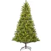 Image de Sapin de noël artificiel vert plastique h240xl138xl138cm