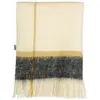 Image de Plaid blanc cassé acrylique h1xl130xl180cm