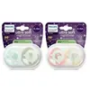 Image de AVENT SCF094/11 Sucette Ultra soft Nuit 06M Mix