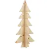 Image de Sapin de noël décoratif brun pinède h78xl36xl36cm