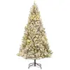 Image de Sapin de noël artificiel vert plastique h120xl79xl79cm