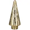 Image de Sapin de noël décoratif doré verre h41xl18xl18cm
