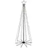 Image de Sapin de noël décoratif noir fer h185xl75xl75cm