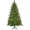 Image de Sapin de noël artificiel vert fer h185xl114xl114cm
