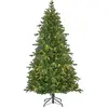 Image de Sapin de noël artificiel vert fer h215xl125xl125cm