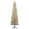 Image de Sapin de noël artificiel vert fer h215xl56xl56cm