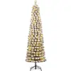 Image de Sapin de noël artificiel vert fer h230xl58xl58cm