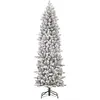 Image de Sapin de noël artificiel vert plastique h215xl66xl66cm