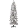 Image de Sapin de noël artificiel vert plastique h260xl73xl73cm