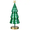 Image de Sapin de noël décoratif vert fer h46xl16xl16cm