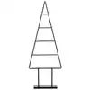 Image de Sapin de noël décoratif noir fer h90xl12xl34cm