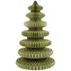 Image de Sapin de noël décoratif vert papier h212xl148xl148cm