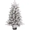 Image de Sapin de noël artificiel vert plastique h90xl61xl61cm