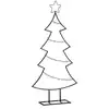 Image de Sapin de noël décoratif noir fer h105xl15xl50cm