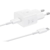 Image de Samsung  Original 25W Efficiency Adapter avec câble USB-C vers USB-C - 1 mètre - Blanc