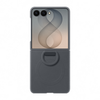 Image de Coque Silicone Magnet Cover Ring pour Samsung Galaxy Z Flip 8 - Black