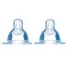 Image de MAM Accessoires pour Biberons Tétine Silicone +2m Débit 2 Moyen 2 unités