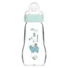 Image de MAM Biberon Verre +2mois Motif Feuillages champignons 260ml