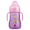 Image de MAM Biberon de Transition +4m Coeur Rose 220ml