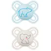 Image de MAM Sucettes Perfect Naissance 0 à 2 mois Silicone Renard et Soleil x2
