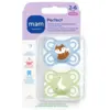 Image de MAM Sucette Perfect 2-6 mois Silicone X2