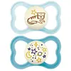 Image de MAM Sucettes supreme nuit 18+ silicone Motifs Loup et Ours x2