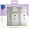 Image de MAM Biberon anti-collique Lil + Sab + Nat 260ml X3