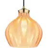 Image de Suspension métal couleur or mat, 120cm