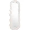 Image de Grand miroir mural asymétrique teddy 160x60x4 cm beige