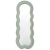 Image de Grand Miroir Mural Asymétrique Teddy 160x60x4 cm Vert