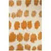 Image de Tapis salon et chambre moderne tissé plat 140x200 cm Orange
