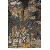 Image de Tapis moderne en acrylique bleu 120x170 cm