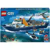 Image de 60368 LEGO City - Navire d'Exploration Arctique avec Hélicoptère et Minifigurines - Neuf