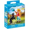 Image de Jeune fille avec chien de montagne : jeu PLAYMOBIL amusant et interactif - Neuf