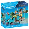 Image de Aventure Pirate avec Arbalète, Poissons et Trésor PLAYMOBIL - Neuf
