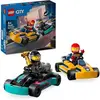 Image de Karts et Pilotes de Course LEGO City - Ensemble de Jeu Amusant - Neuf