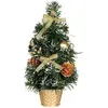 Image de Petit sapin de NoÃ«l artificiel enneigÃ© 43183 avec dÃ©cos OR, 40 cm